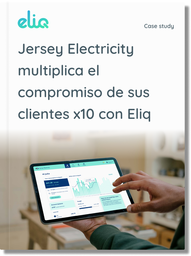 Eliq - Jersey Electricity multiplica el compromiso de sus clientes x10 con Eliq Eliq - Jersey Electricity multiplica el compromiso de sus clientes x10 con Eliq